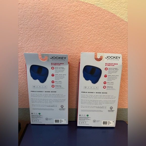 2 x 3pack Jockey no chafe pouch boxer briefs (6) NWT - Picture 4 of 4